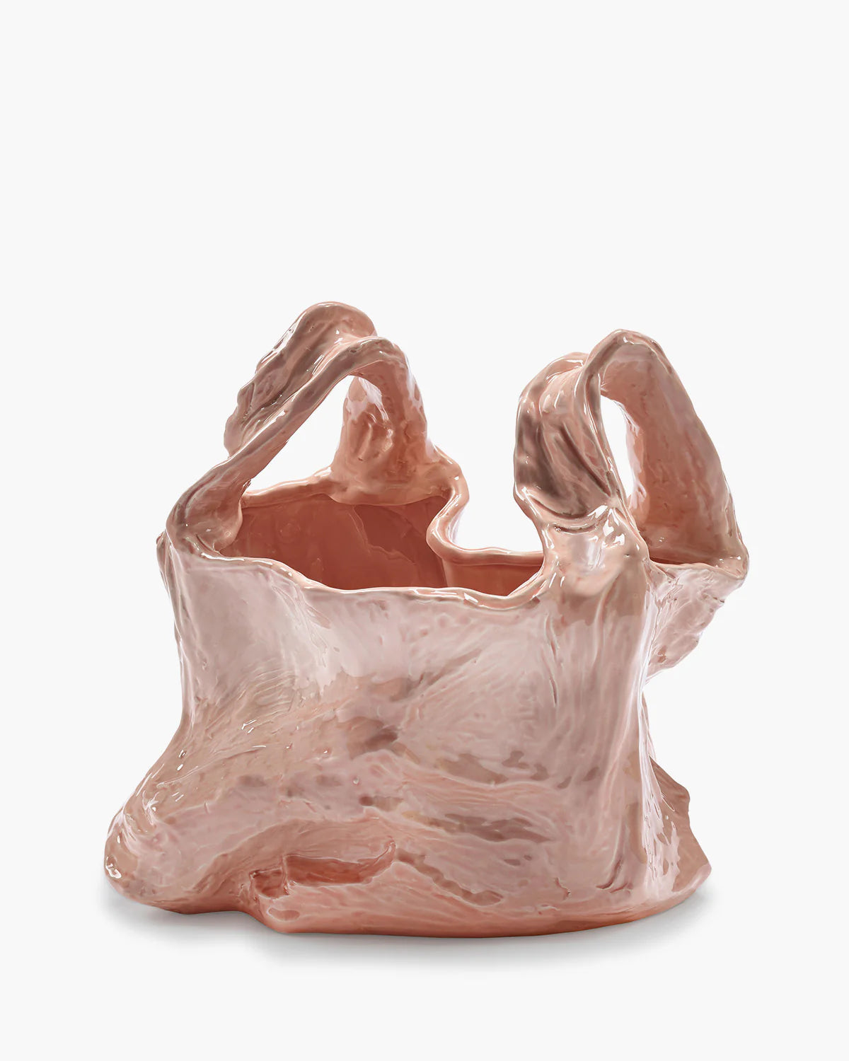 Vaso S rosa gala