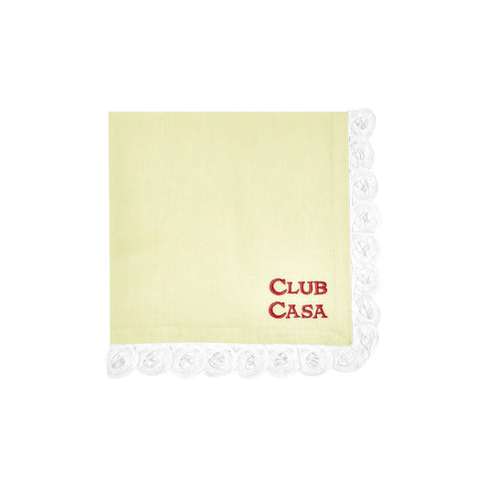 Tovagliolo con Ricamo Club Casa
