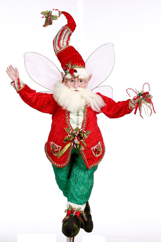 Candy  Cane  Santa Fairy by Mark Roberts