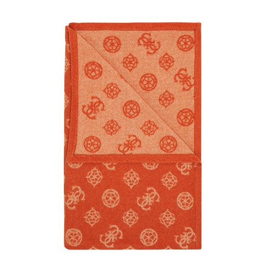 Cashmere Blanket Plaid in Cashmere Arancio