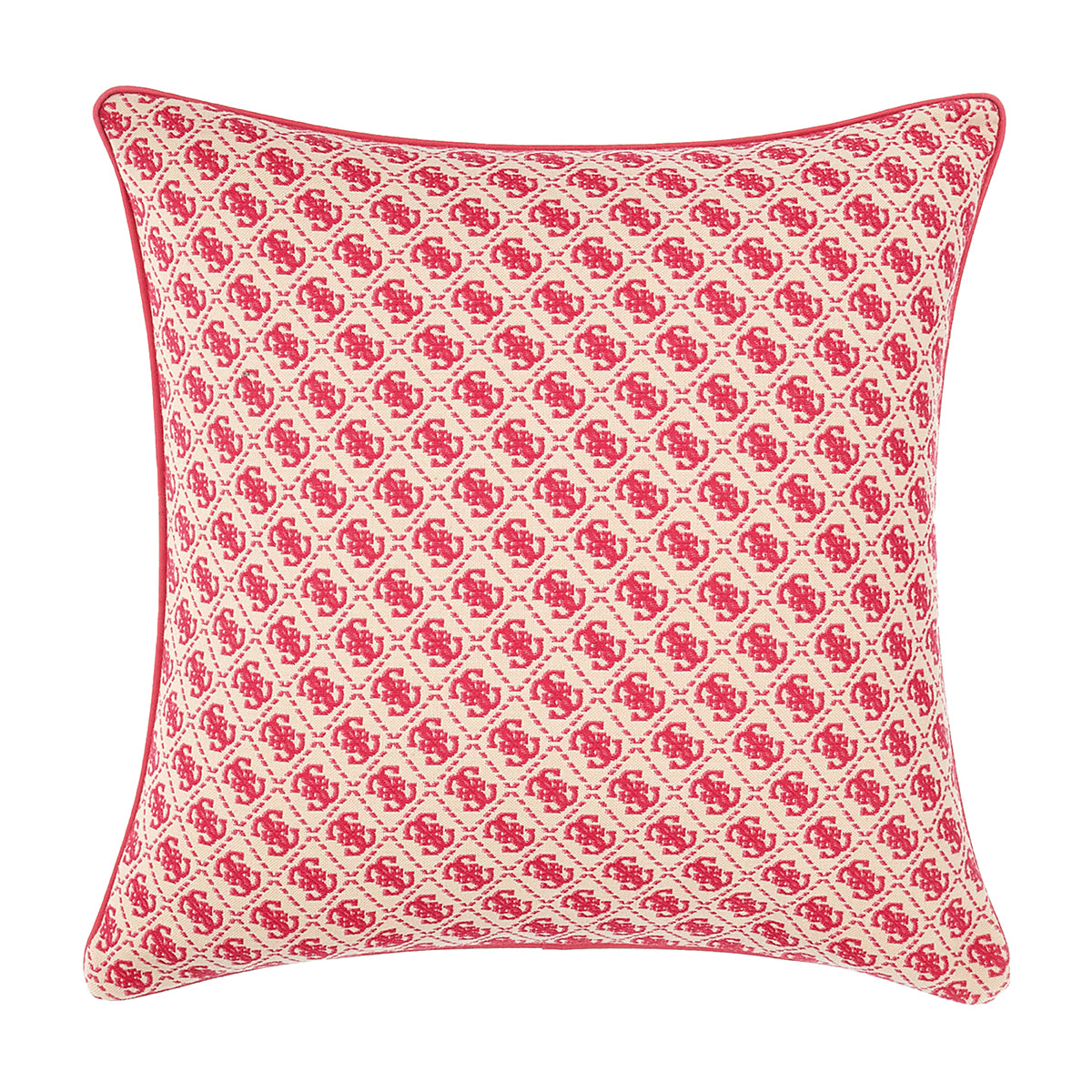 Jacquard Cuscino Rosa