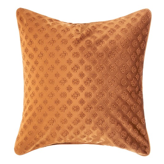 Jacquard Cuscino Marrone