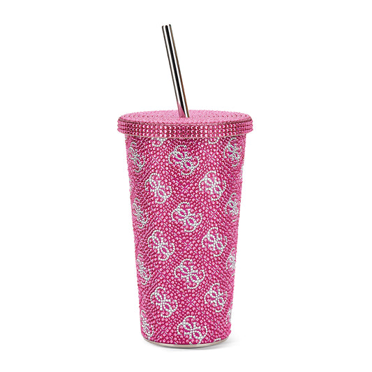 Bicchiere da Viaggio  Logo Rosa