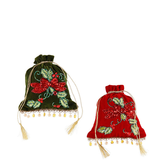 Decorazione sacchetti natalizi