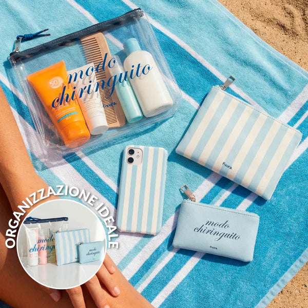 Beauty case triplo “Modo chiringuito”