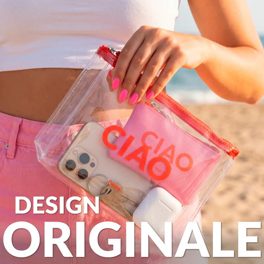 Beauty case triplo “Ciao”