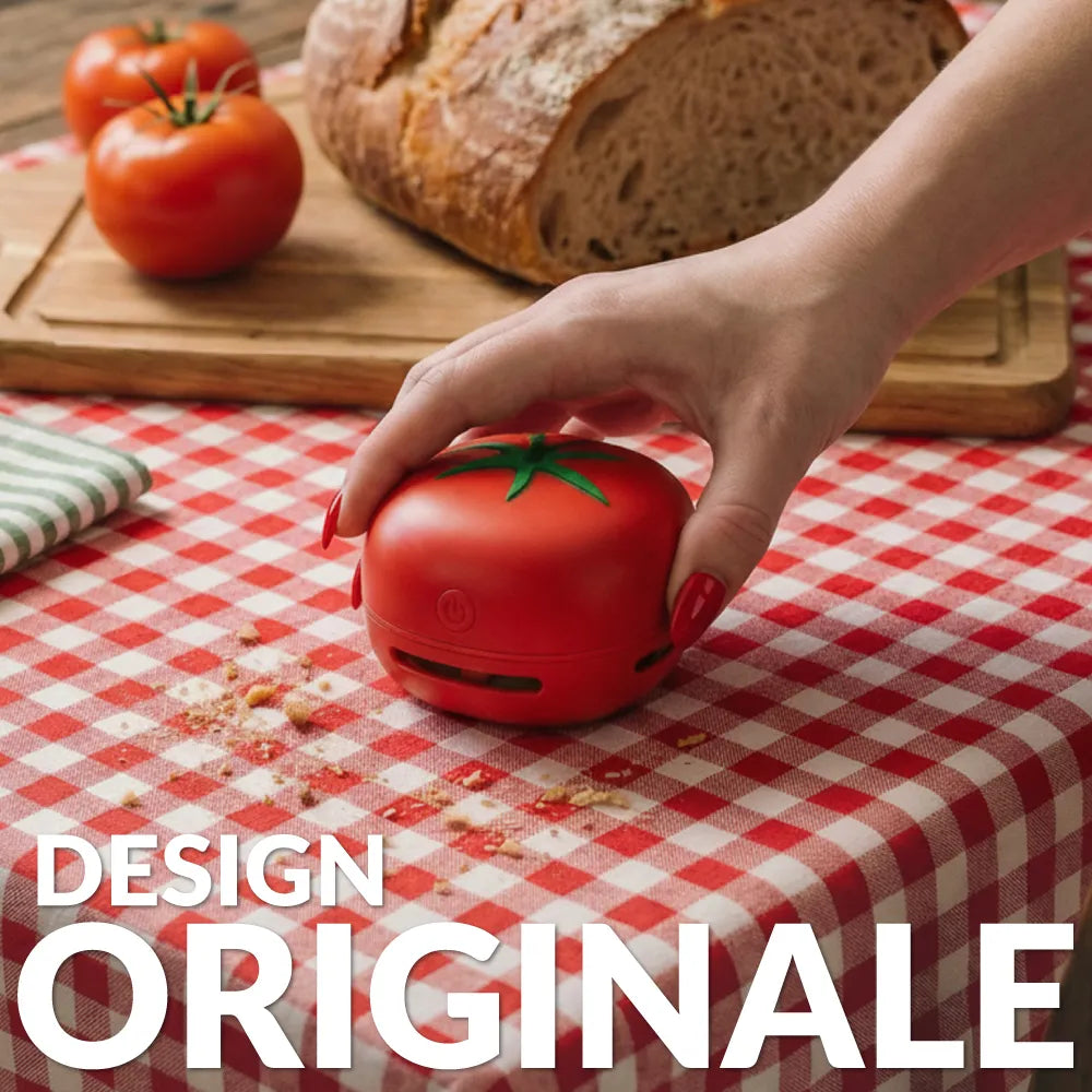 Mini aspirapolvere pomodoro