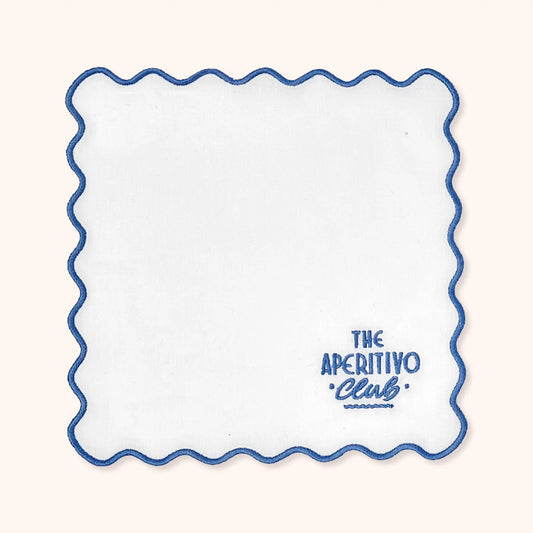 Set 2 Tovaglioli Aperitivo Blu