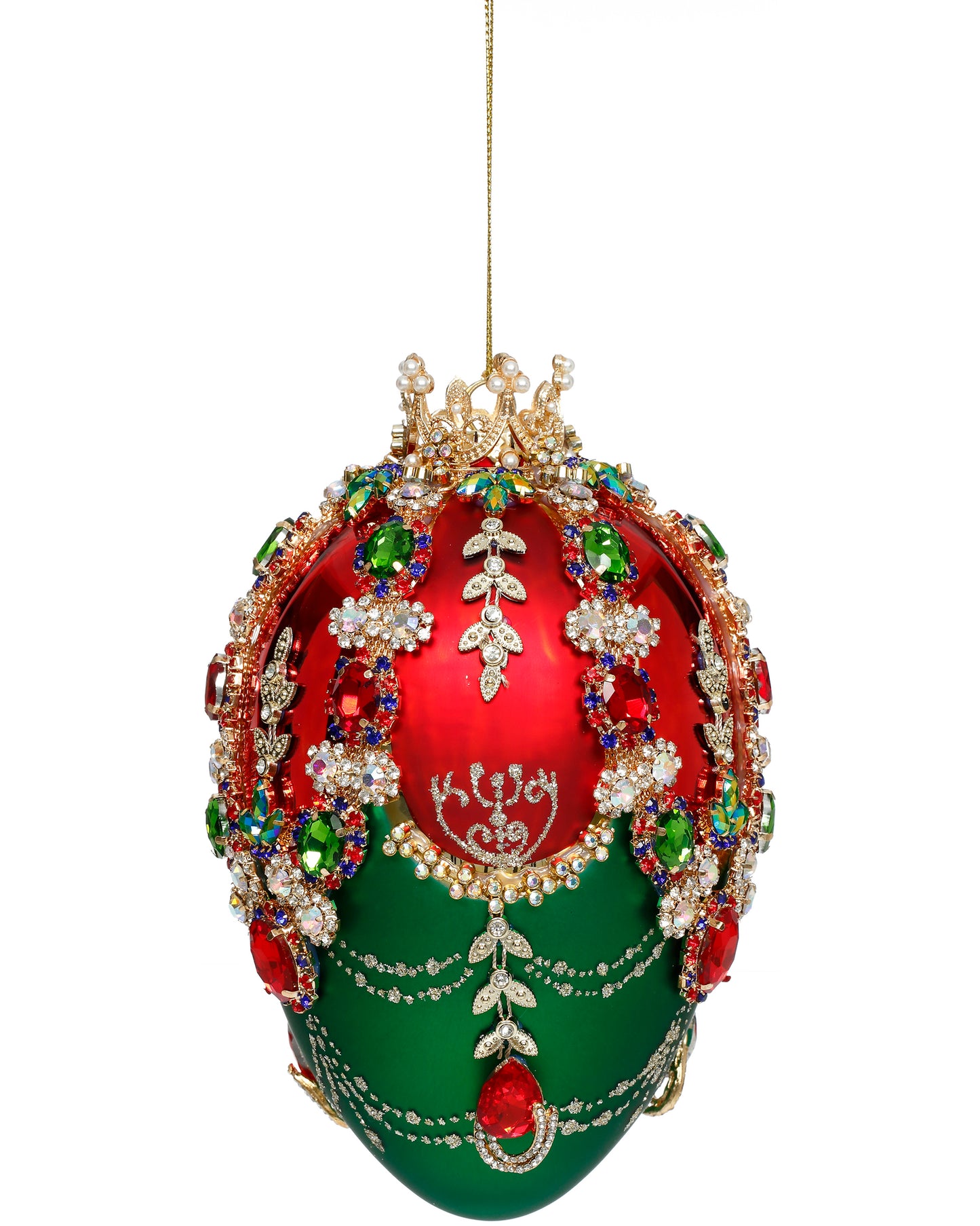 Pallina Natalizia uovo Faberge