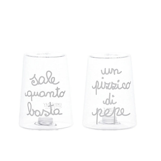 Sale e pepe "Sale Quanto Basta" e "Un Pizzico di Pepe"