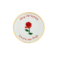 Piattino La vie en rose