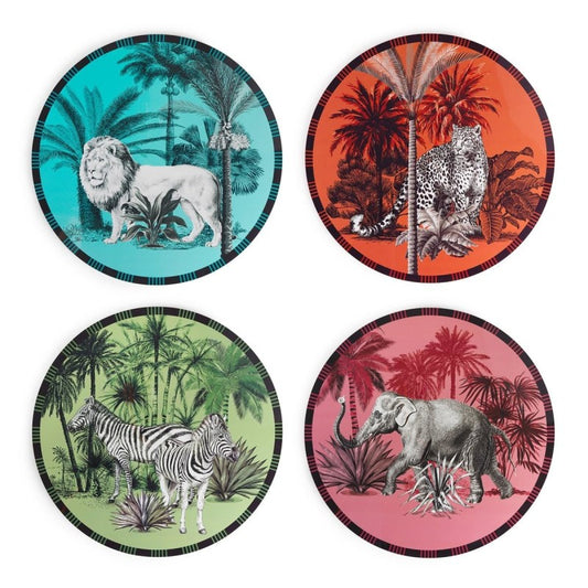 Set 4 Sottopiatti Animalier ø39