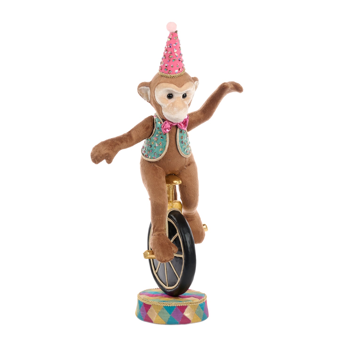 Scimmia in monociclo