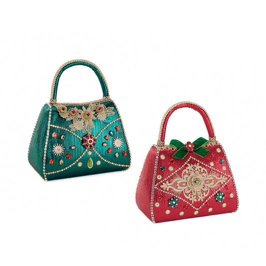 Borsa natalizia decorazione