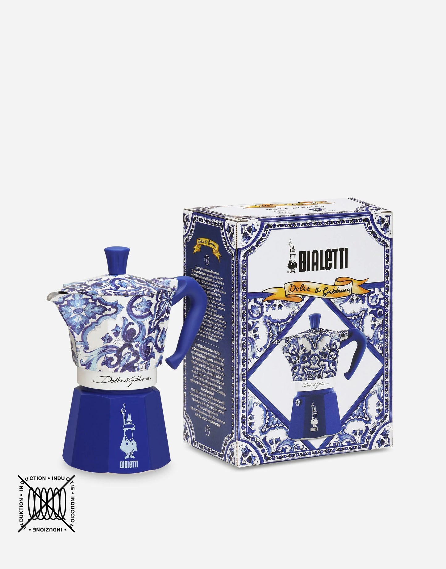 Moka Express large BIALETTI DOLCE&GABBANA Blu