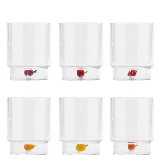 Set 6 Teca Frutta Tumbler