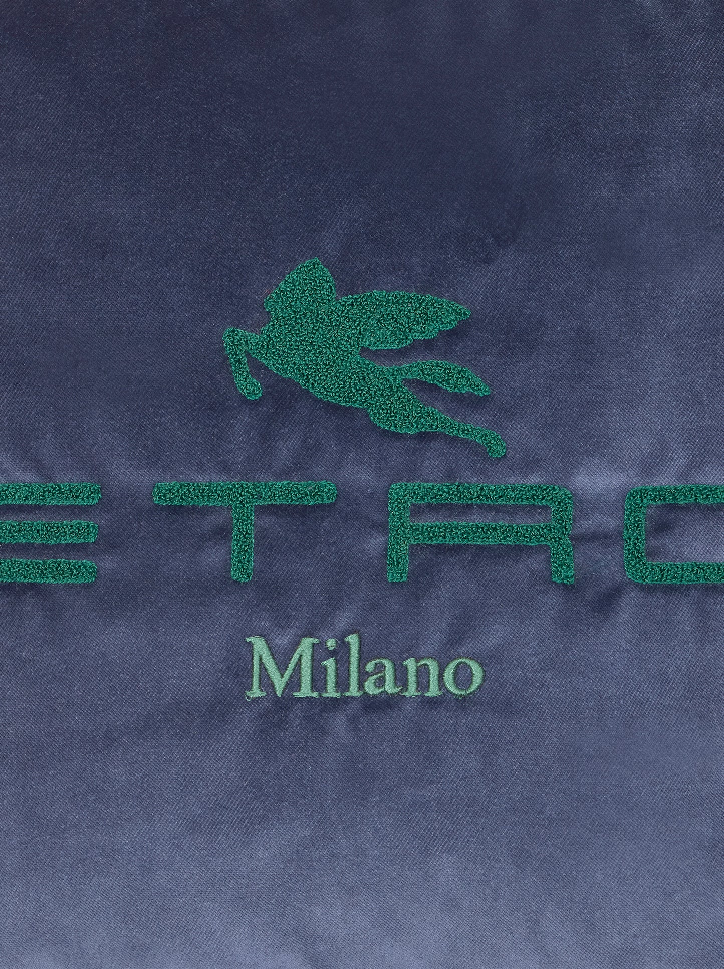 CUSCINO IN LINO MILANO BLU