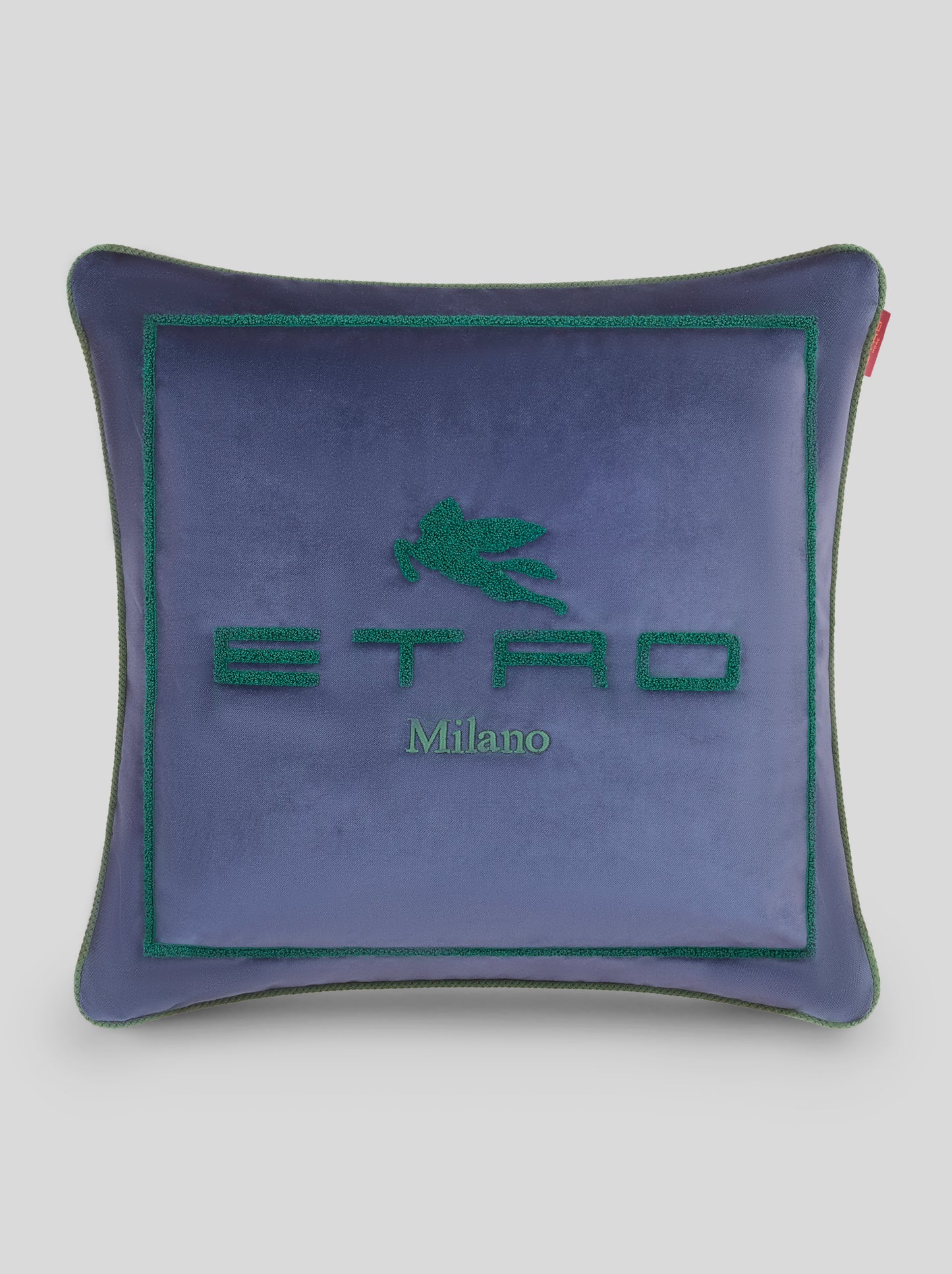 CUSCINO IN LINO MILANO BLU