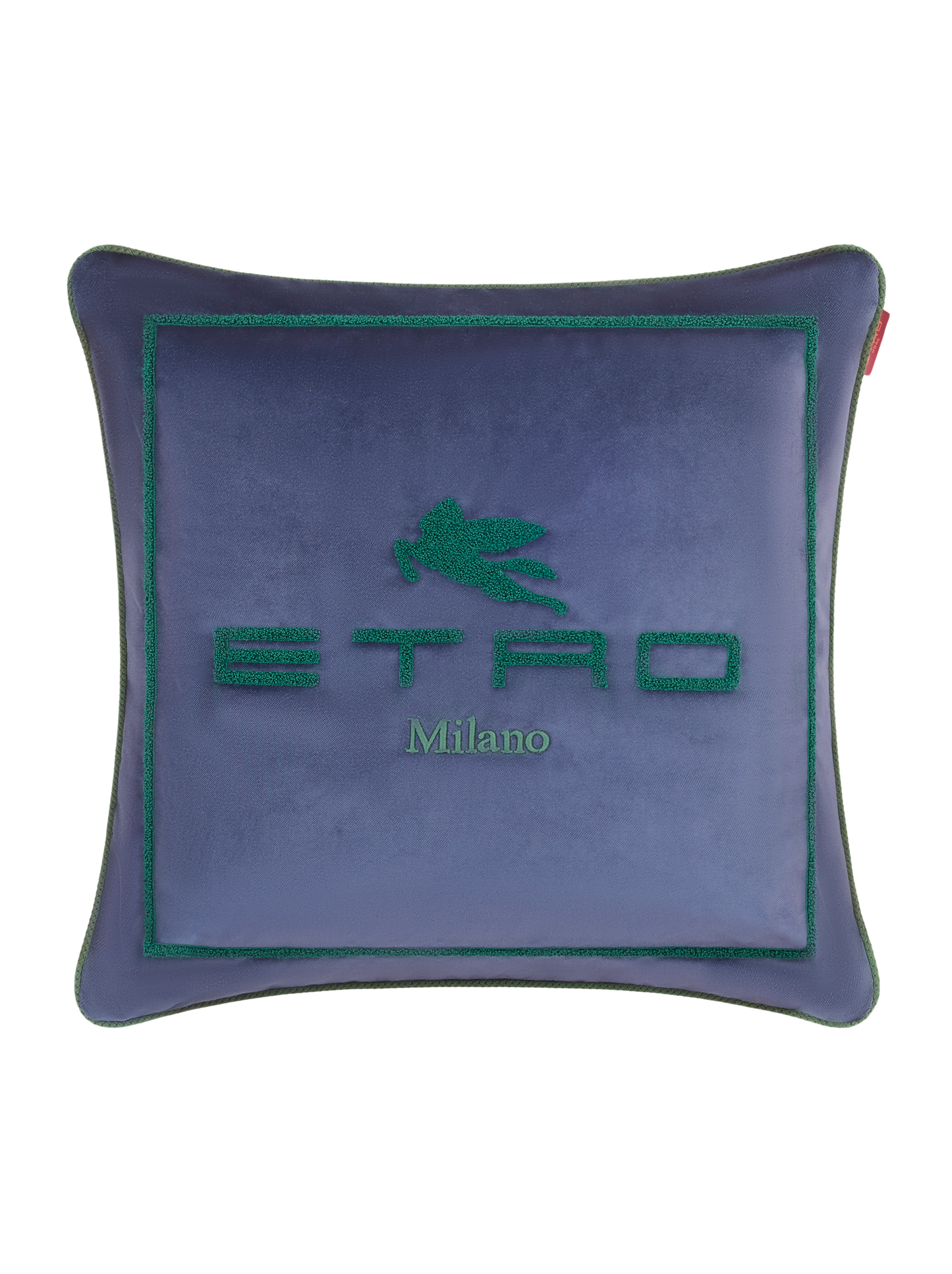 CUSCINO IN LINO MILANO BLU