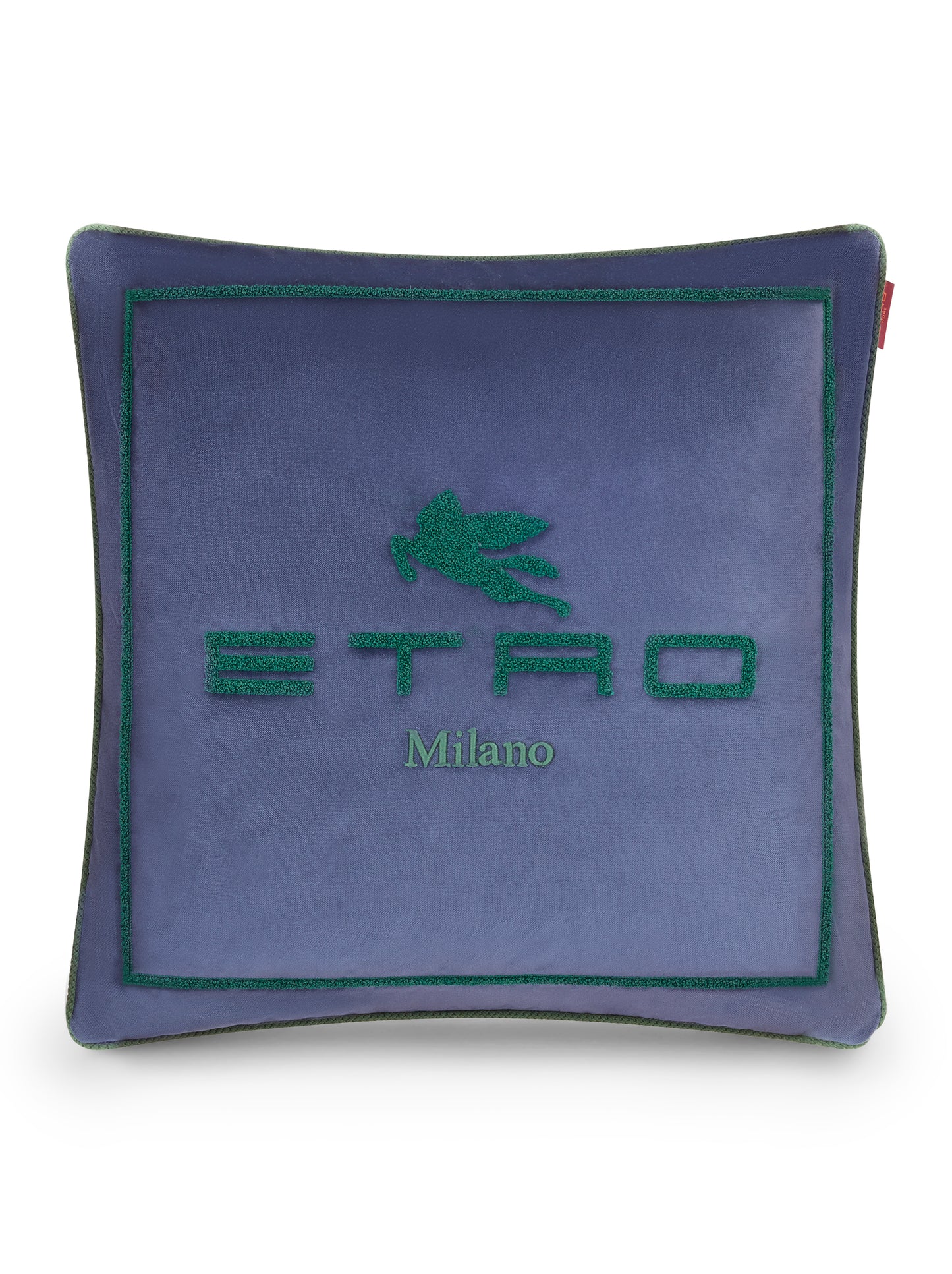 CUSCINO IN LINO MILANO BLU