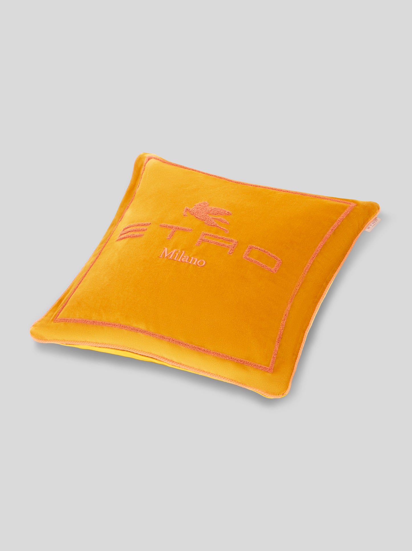 CUSCINO IN LINO MILANO ARANCIONE