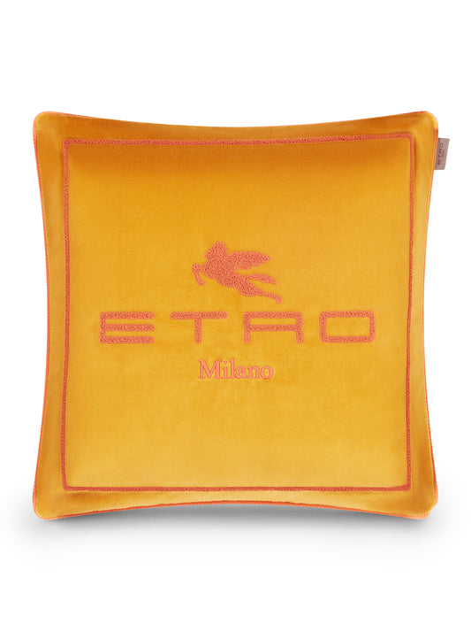 CUSCINO IN LINO MILANO ARANCIONE