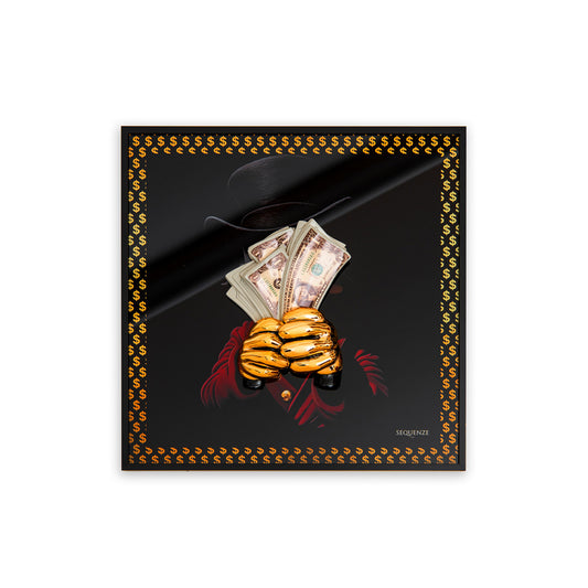 quadro DREAM BIG ORO 40X40