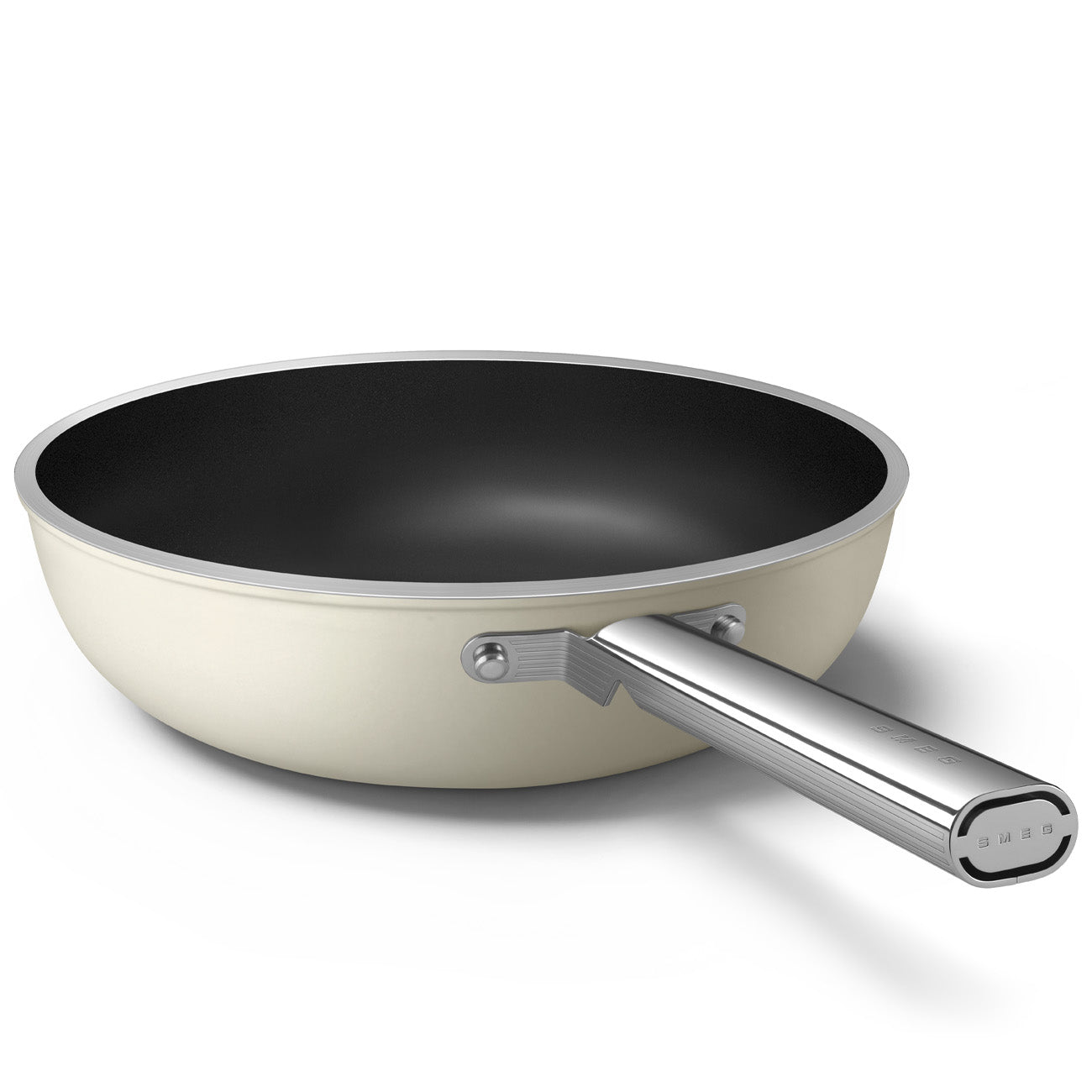 Wok antiaderente CREMA 30CM