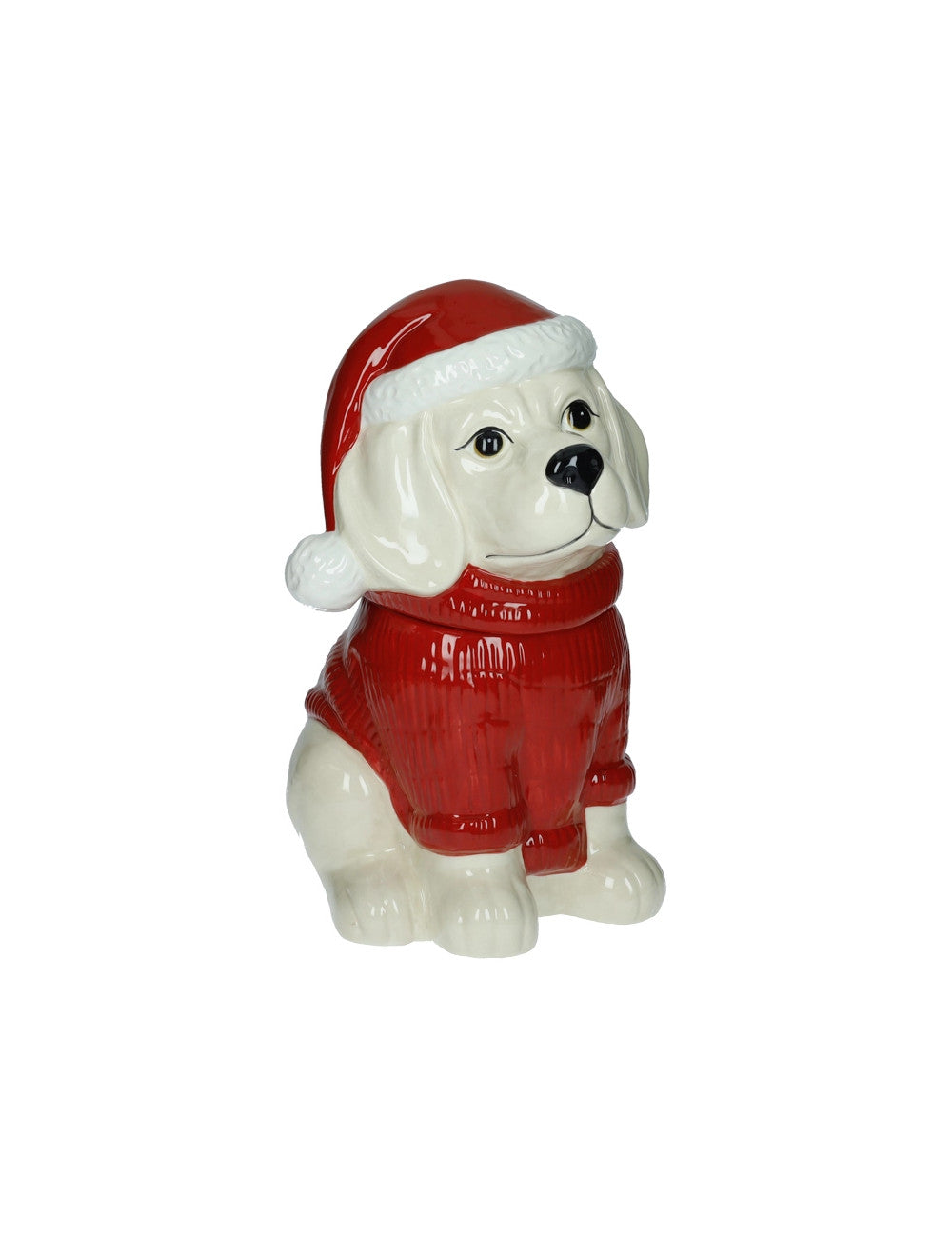 BARATTOLO CANE C/CAPPELLO NATALE DOLOMITE