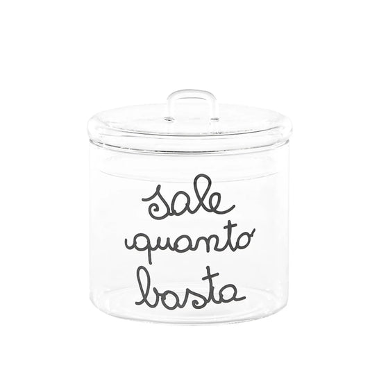 Barattolo Sale quanto basta in nero