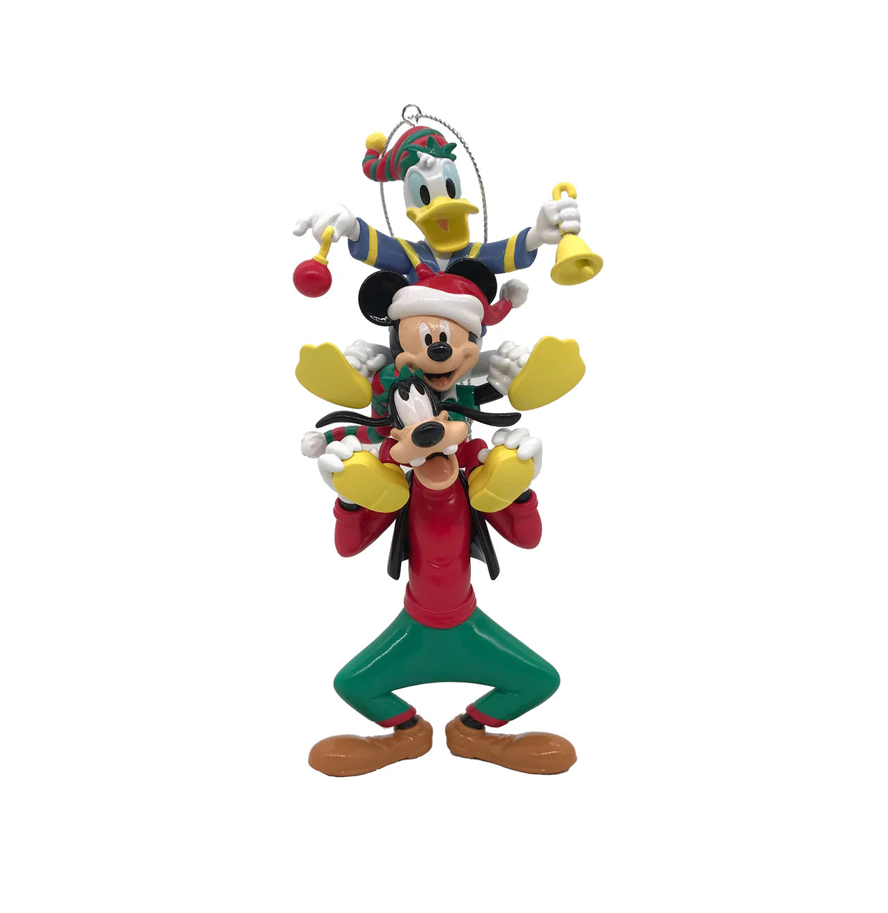 Trio Disney Christmas Pluto Topolino Paperino