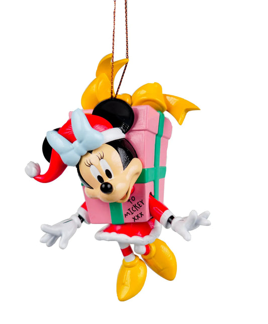 Minnie Disney Christmas con pacco