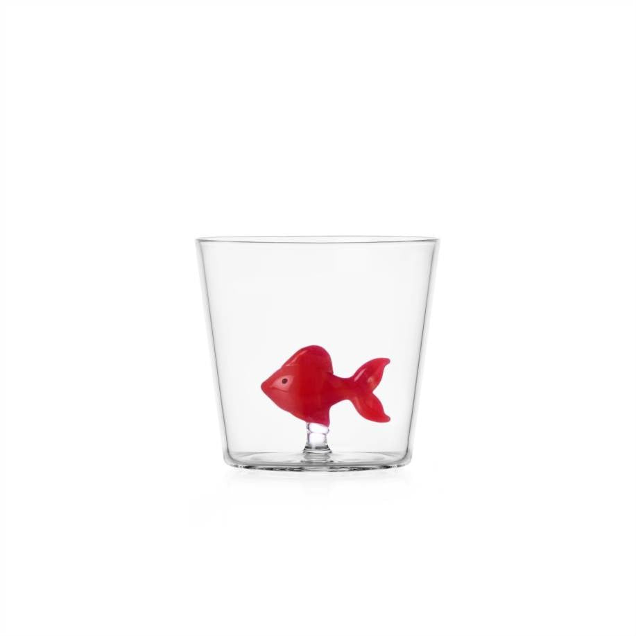 Tumbler pesce rosso - Set da 2