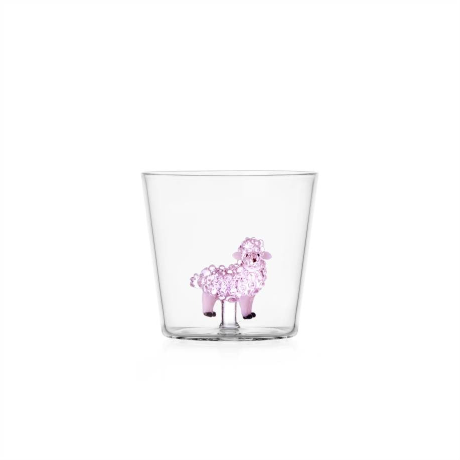 Tumbler pecora rosa - Set da 2