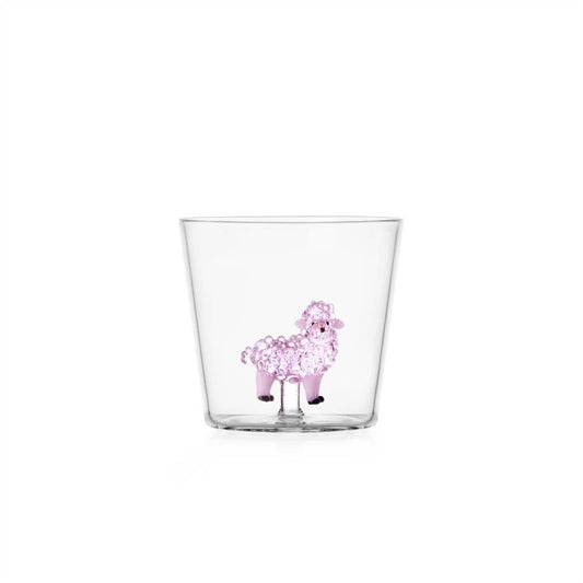 Tumbler pecora rosa - Set da 2