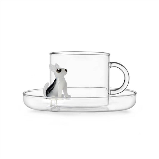 Tazza tè con piattino Bull Terrier