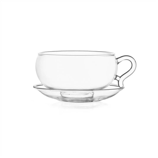 Set 6 tazze te con piattino