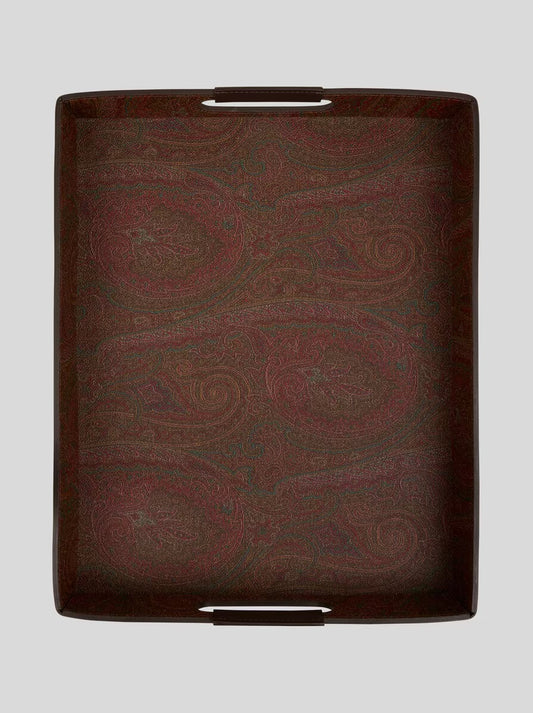 VASSOIO RETTANGOLARE IN ARNICA