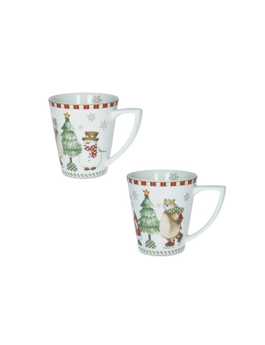 MUG RACCONTI SET 2 PZ NEW BONE CHINA