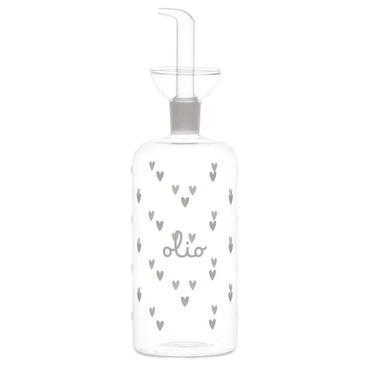 Oliera decoro Tappezzeria Cuori 570ml
