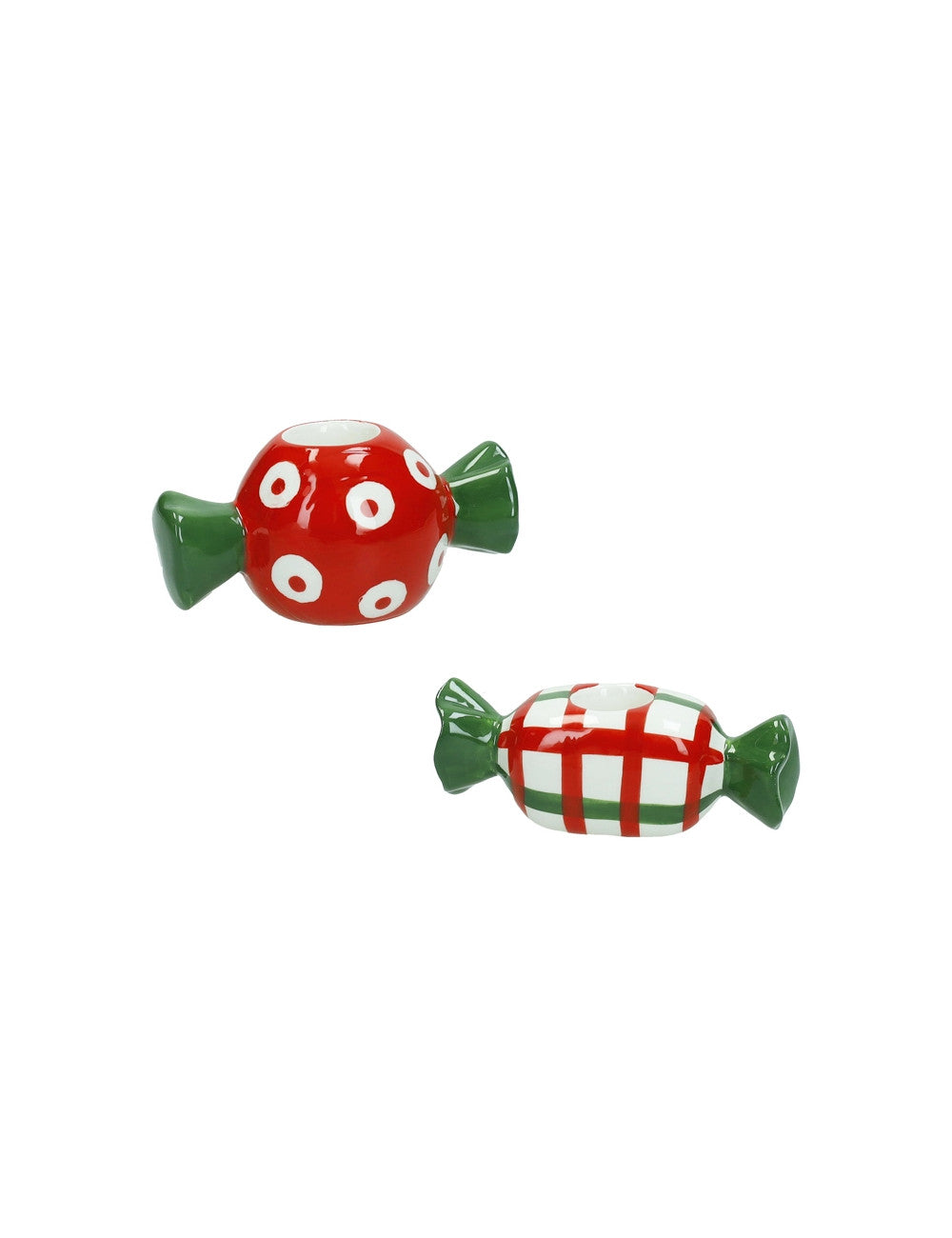 PORTACANDELA CARAMELLA SET 2 PZ DOLOMITE