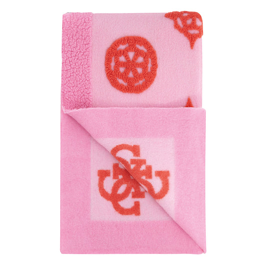 Coperta in Lana Rosa