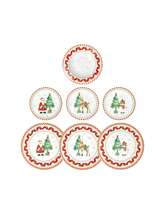 TAVOLA 18 PZ RACCONTI PORCELLANA