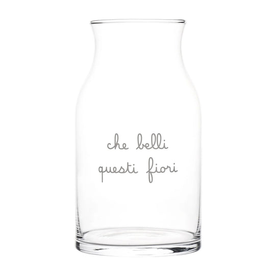 Vaso Portafiori decoro Che belli questi fiori