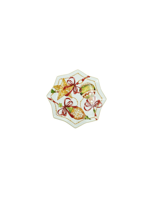 VASSOIO STELLA GIOCO DI LUCI NEW BONE CHINA