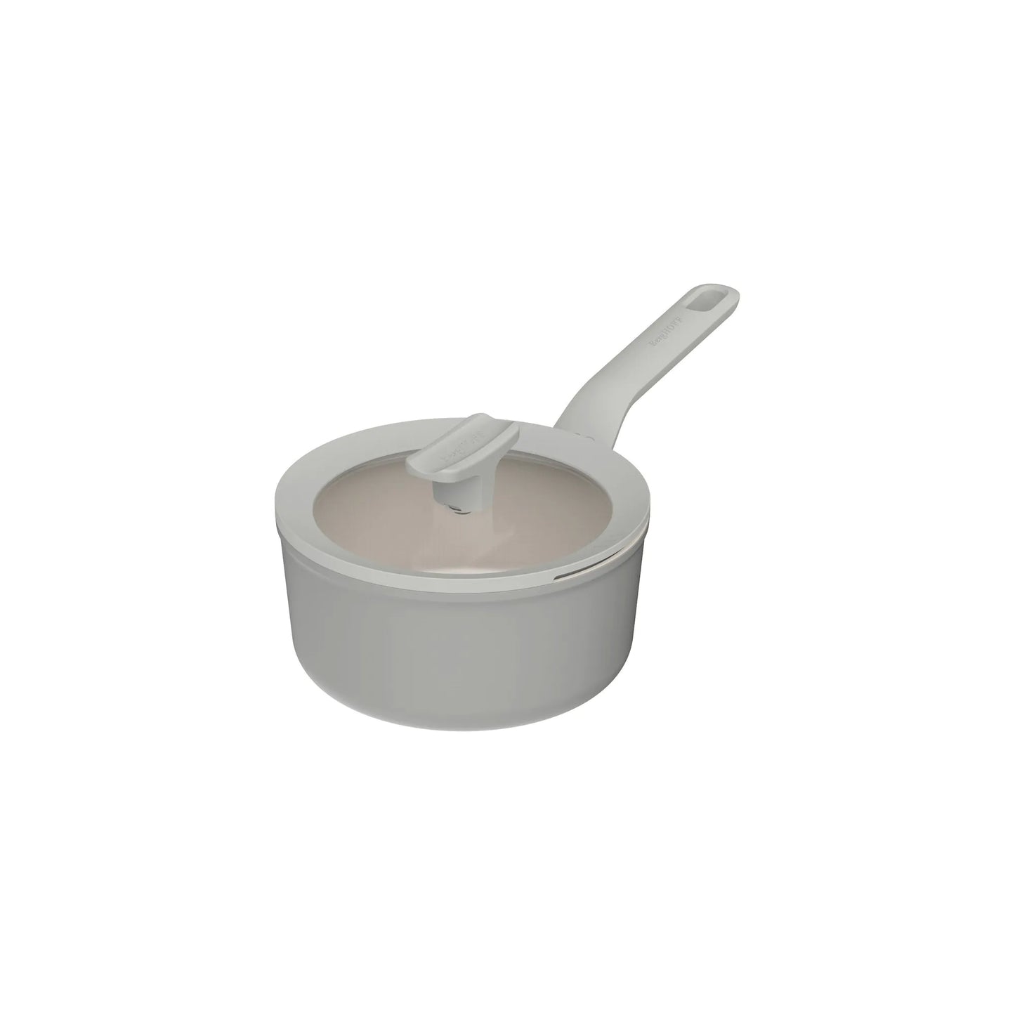 Pentolino con coperchio antiaderente Balance Moonmist 18cm