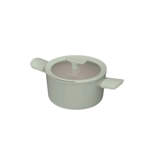 Casseruola antiaderente con coperchio Balance Sage 20cm