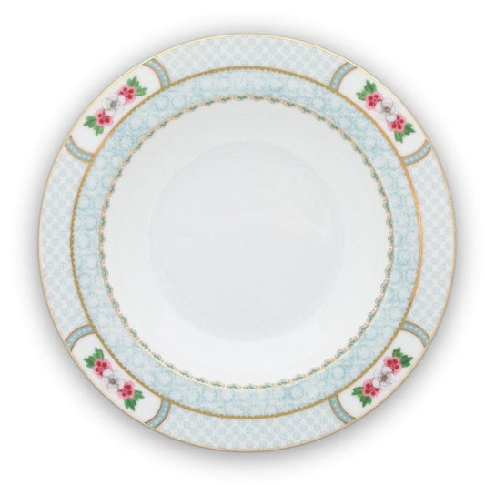 Servizio Tavola 18 Pezzi Blushing Birds Azzurro