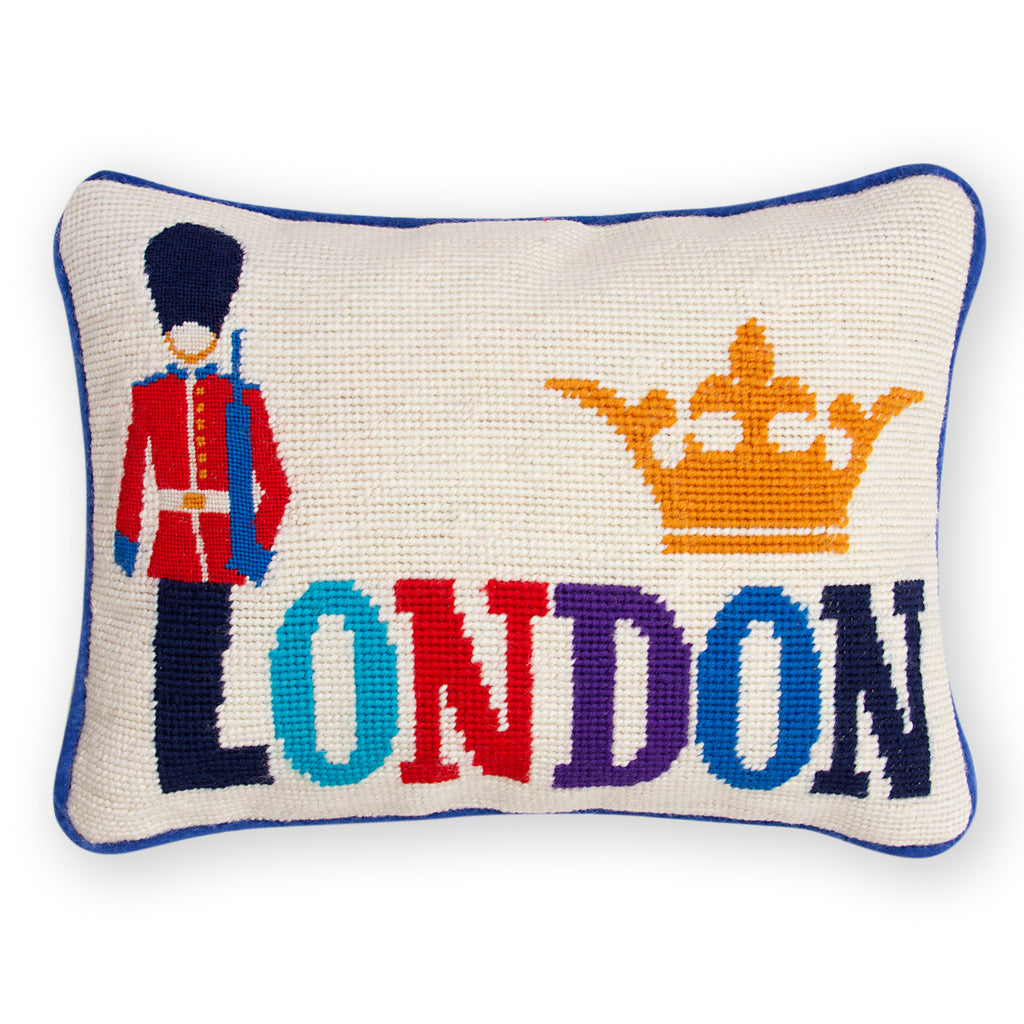 Jet Set London Pillow