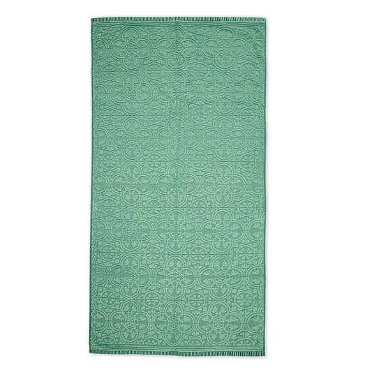 Coppia di Asciugamani Tile de Pip Verde